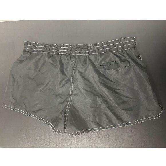 Vintage Y2K ZeroXposure Womens Black Swim Board Shorts sz 10 Beach Surf Vacation - Picture 6 of 8